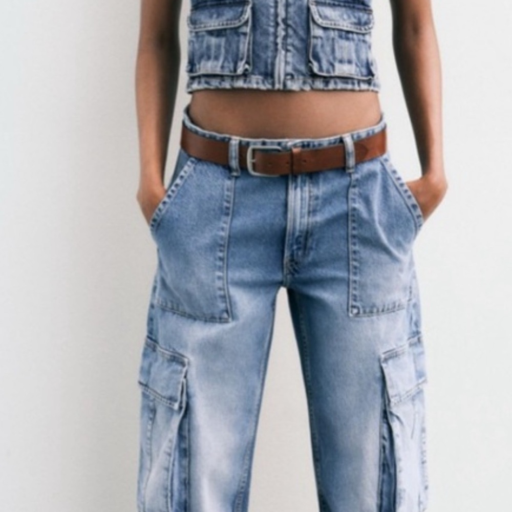 Zara cargo jeans